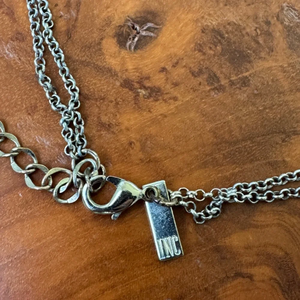 Pink and Gold Bib Statement Necklace - Picture 5 of 11